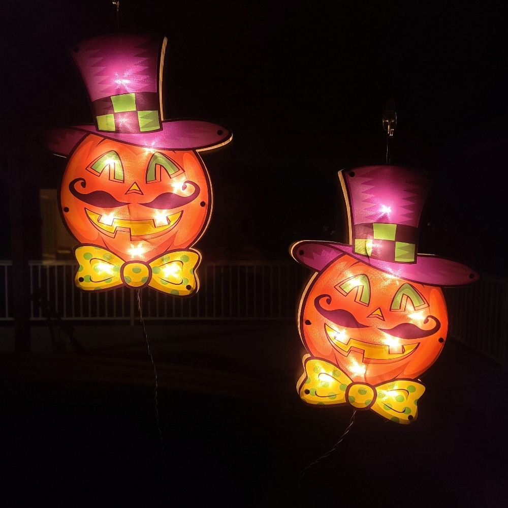 Pumpkin Head Lights
